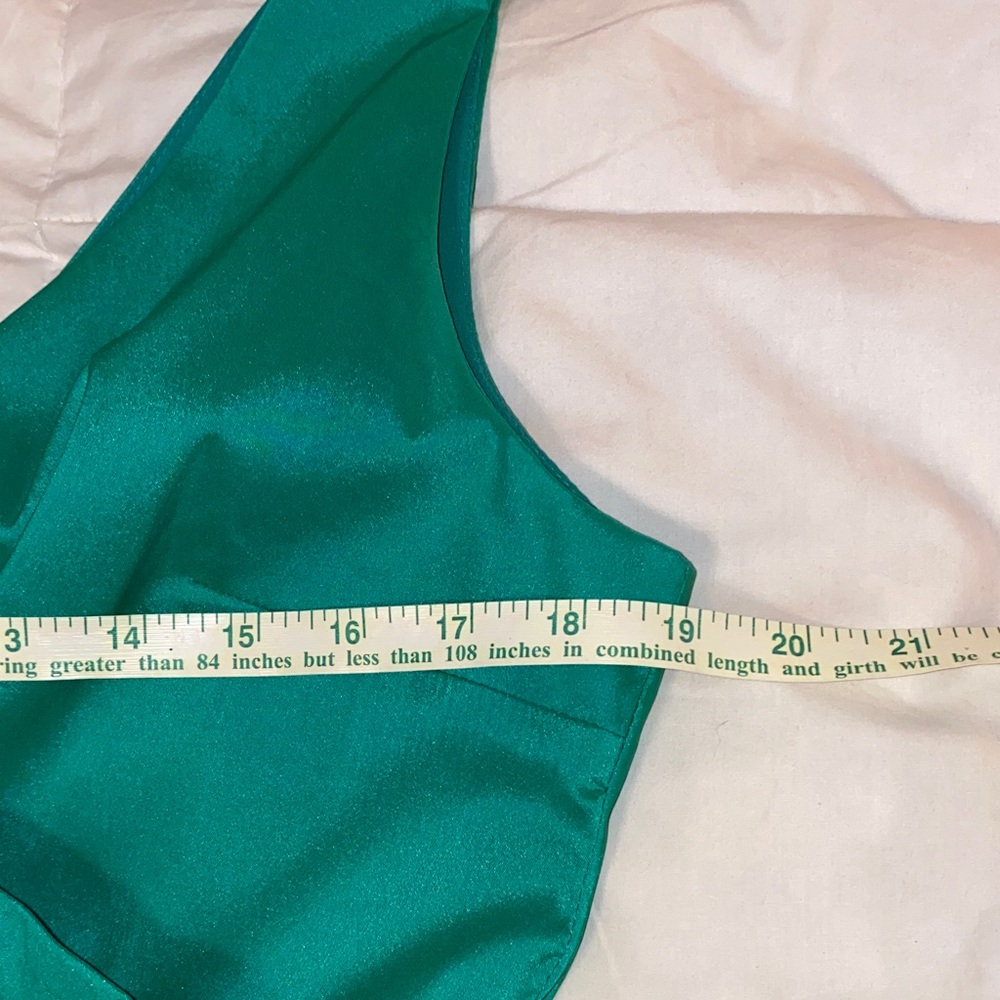 Lauren Ralph Lauren Emerald Green Midi Dress - Picture 6 of 12